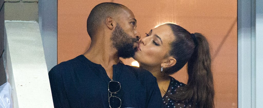 Ashley Graham and Justin Ervin at the 2018 US Open