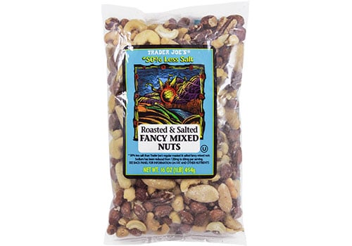 Fancy Mixed Nuts With 50% Less Salt ($8)