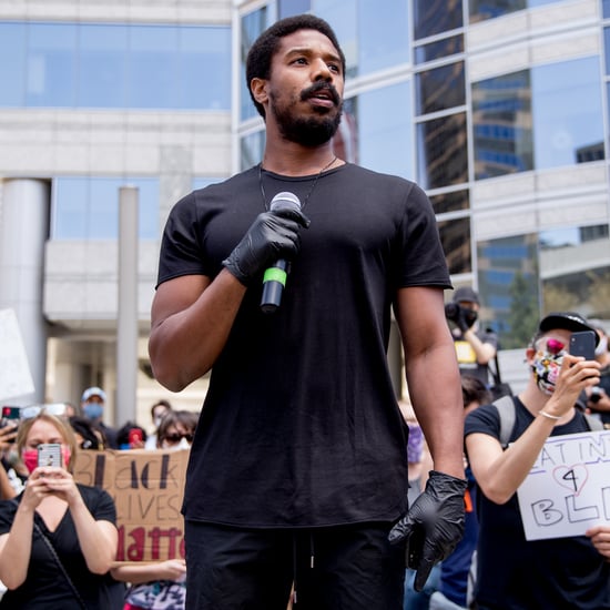 Michael B. Jordan Speaks at Black Lives Matter March in LA