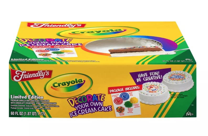 Friendly's Crayola Decorate Your Own Ice Cream Cake