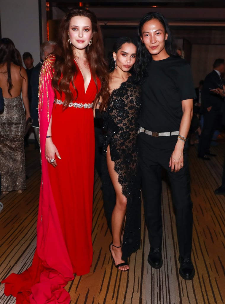 Katherine Langford, Zoë Kravitz, and Alexander Wang