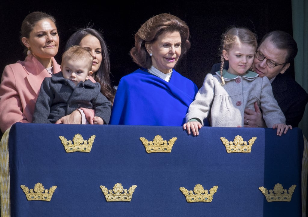 Swedish Royals at King Carl's Birthday Celebration 2017