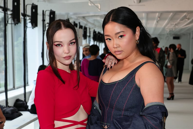 Lana Condor and Dove Cameron at the Prabal Gurung Spring/Summer 2023 Show