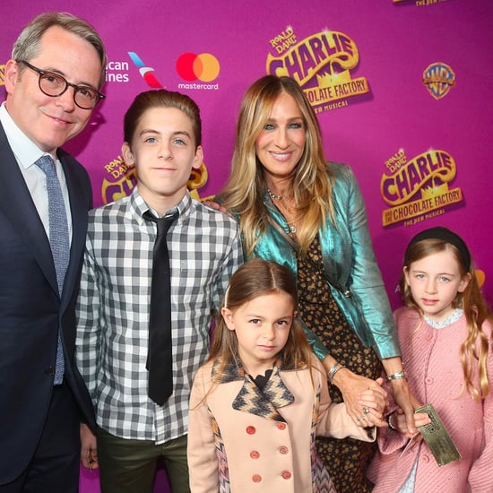 Sarah Jessica Parker and Family at Broadway Play April 2017