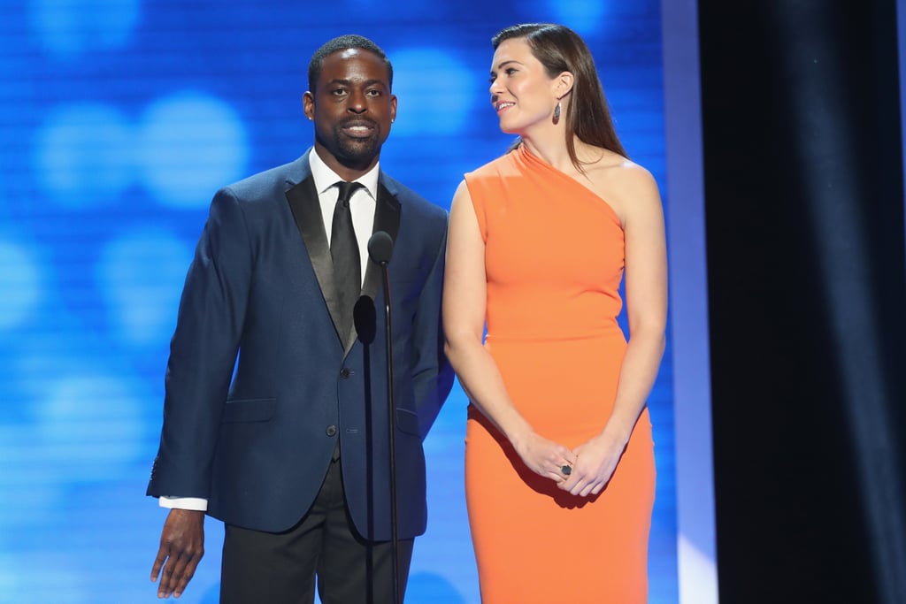 Pictured: Mandy Moore and Sterling K. Brown