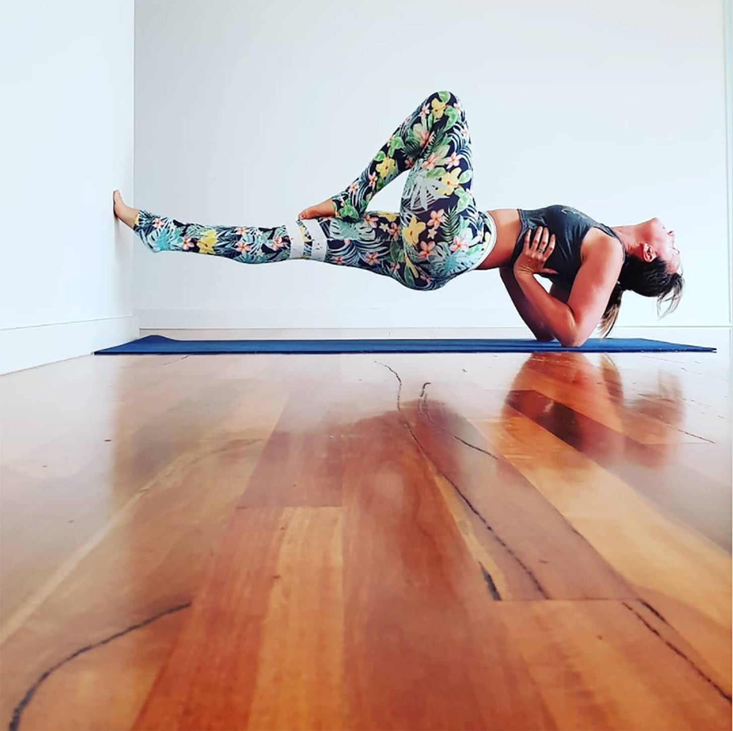 Wall Yoga Poses  POPSUGAR Fitness