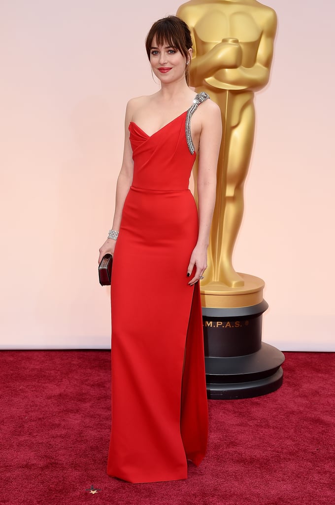 Dakota Johnson and Melanie Griffith at the Oscars 2015