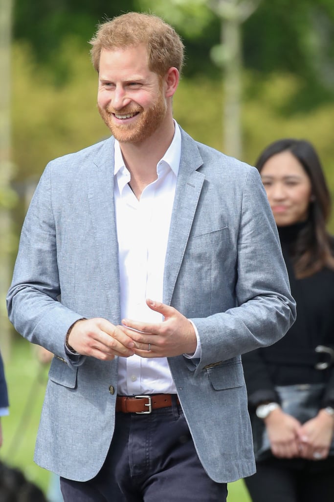 Prince Harry's "Daddy" Jacket in the Netherlands May 2019