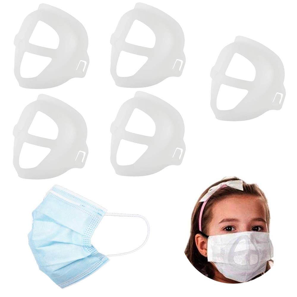 10 Pack Children's Silicone 3D Inner Support Bracket for Mask