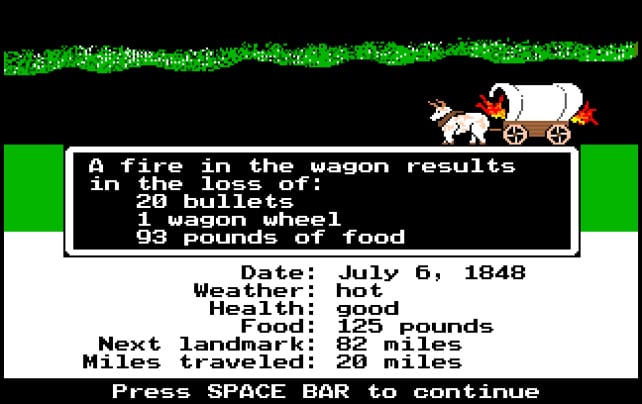 Trying to understand how someone could ever set your wagon on fire would drive you insane.