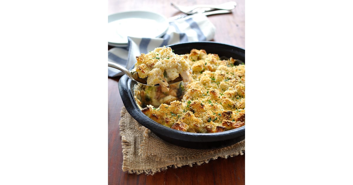 Creamy Bacon, Chicken, and Broccoli Bread Bake Freezer Meal Prep