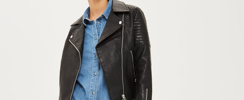 Nordstrom Anniversary Sale Topshop Leather Jacket 2018