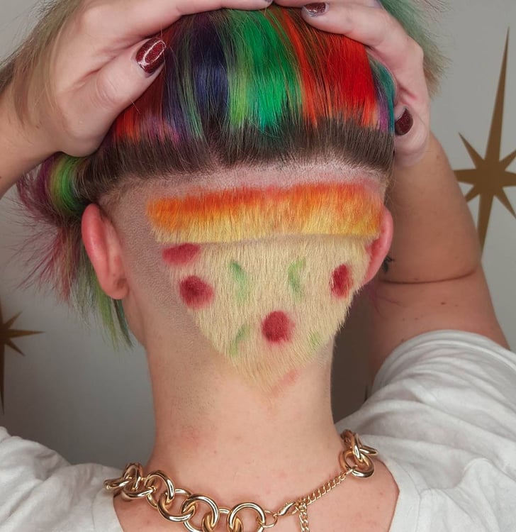 Pizza Undercut Hairstyle POPSUGAR Beauty UK