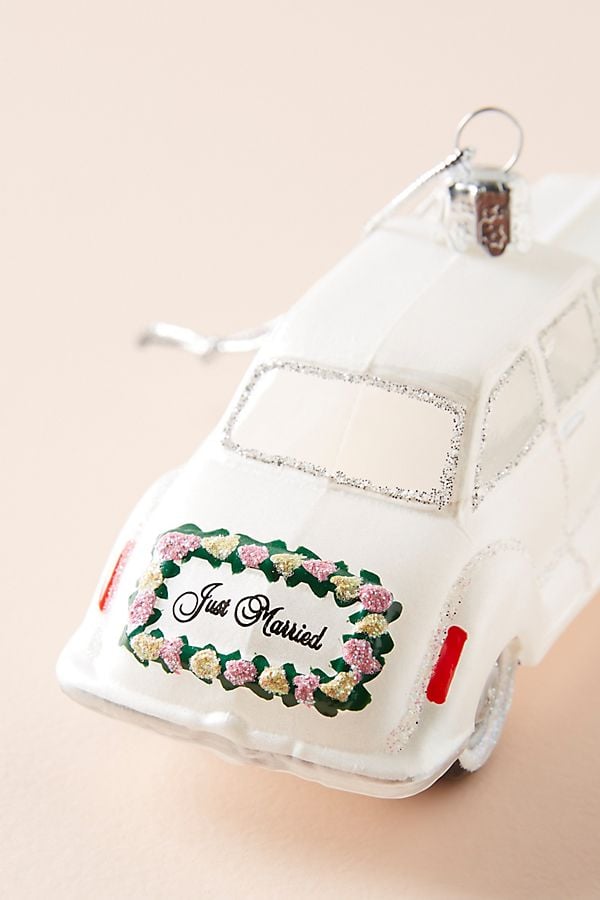 Just Married Ornament