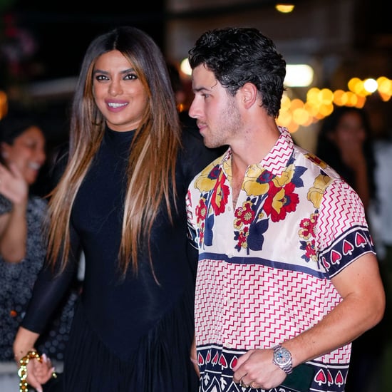 Priyanka Chopra's Black Lace-Back Dress For Date Night