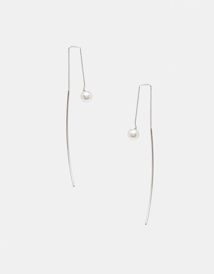 ASOS Faux Pearl Stick Through Earrings ($11) | Fashion Gift Ideas 2014 ...