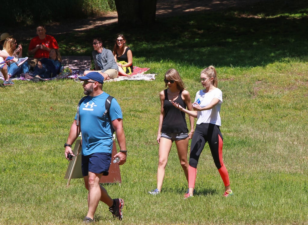 Gigi Hadid Hiking With Taylor Swift After Breakup | Photos