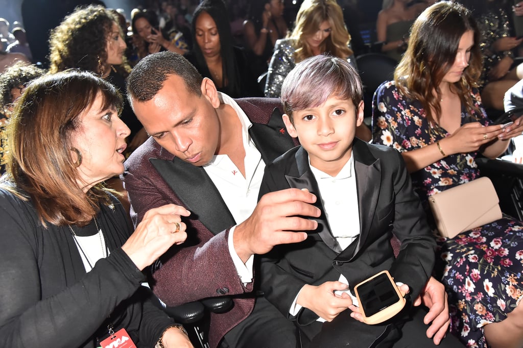 Jennifer Lopez and Her Kids at the 2018 MTV VMAs