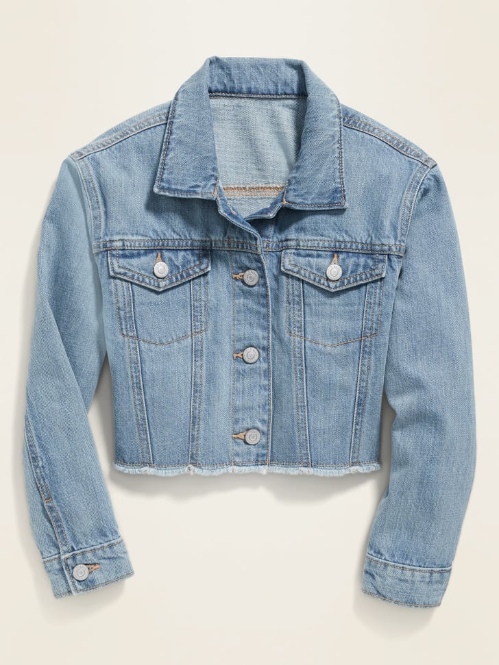 Old navy cropped new arrivals jean jacket
