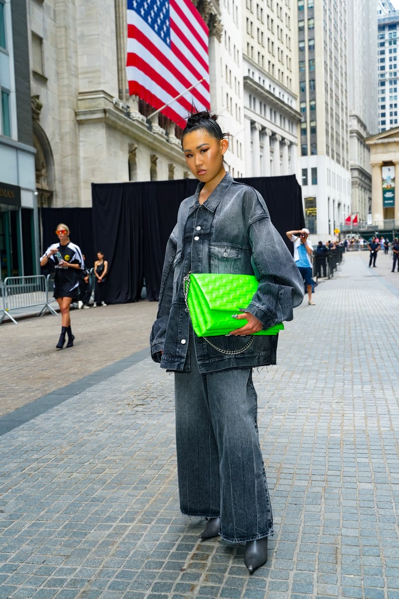 Jaime Xie Outside the Balenciaga Resort 2023 Show