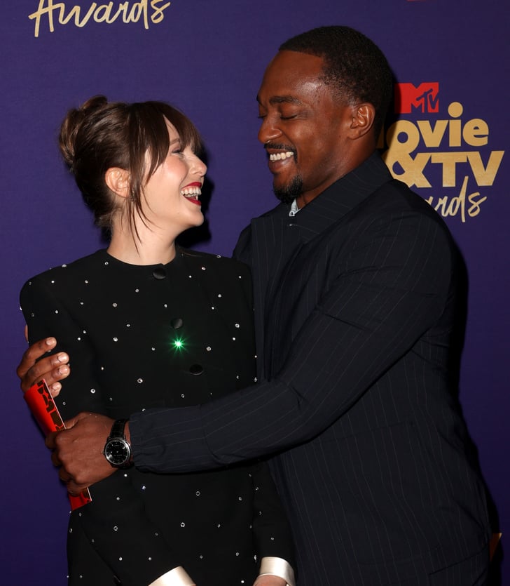 Anthony Mackie Elizabeth Olsen Mtv Movie And Tv Awards 21 Popsugar Celebrity Anthony Mackie Elizabeth Olsen Mtv Movie And Tv Awards 21 Popsugar Celebrity