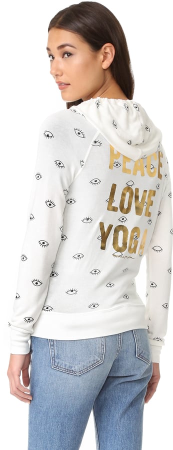 Spiritual Gangster Evil Eye Peace Love Yoga Hoodie