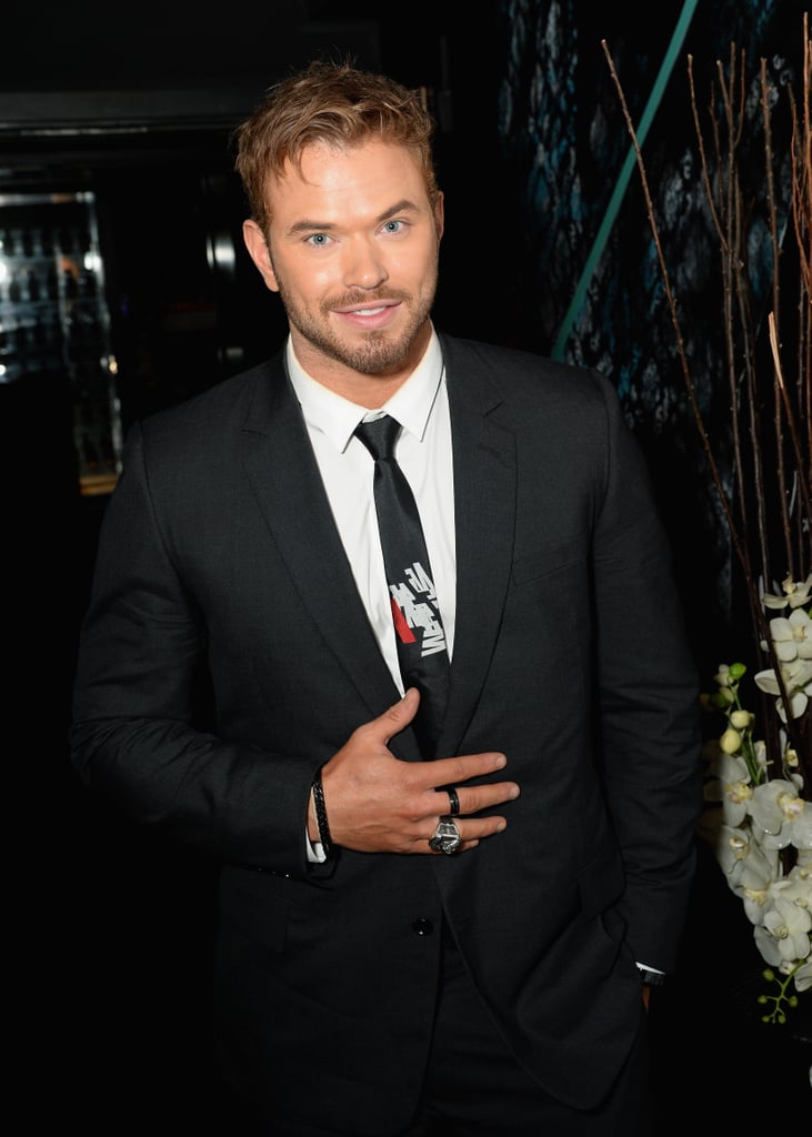Kellan Lutz partied it up in London after the Monday night premiere of The Expendables 3.