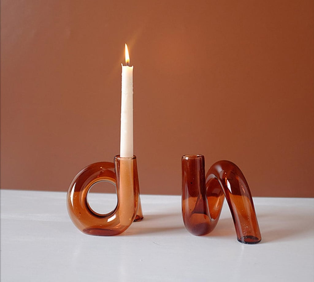 Cozy and Chill Official Glass Candle Holder