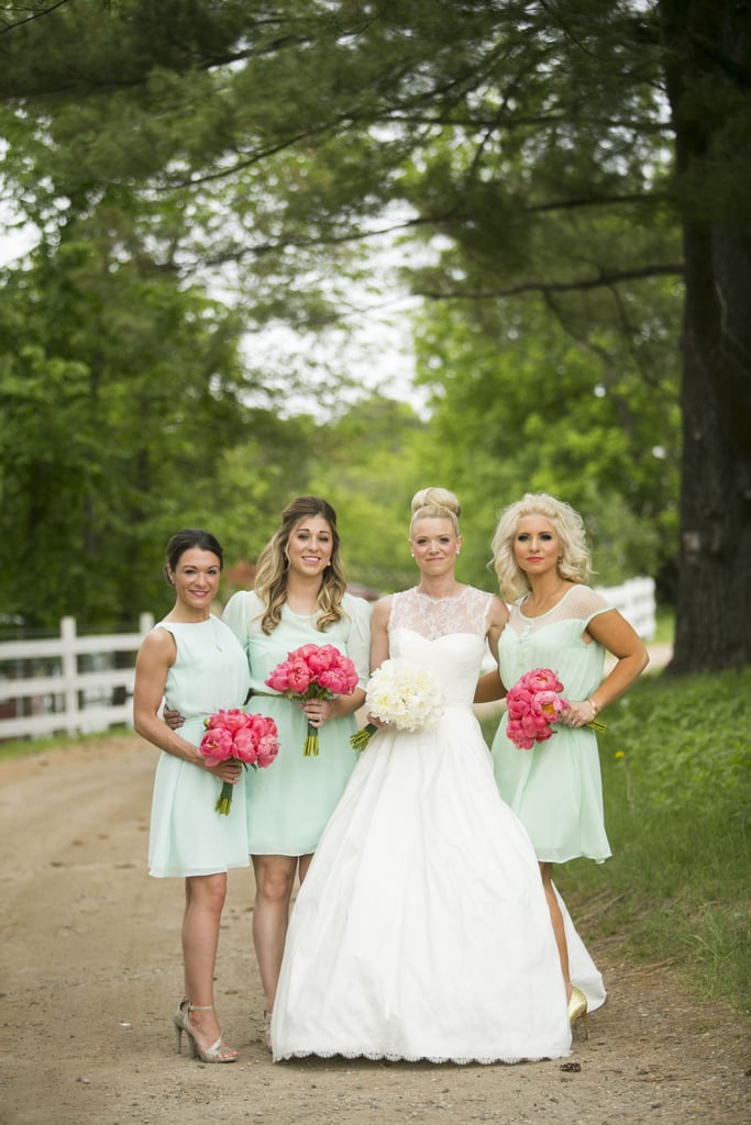 Bridesmaids Green Wedding Ideas Popsugar Love And Sex Photo 33