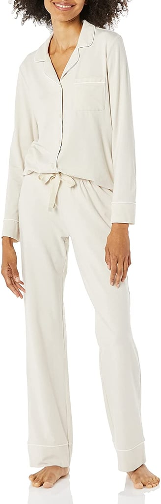 A Cosy PJ Set: Amazon Essentials Cotton Modal Pajama Set