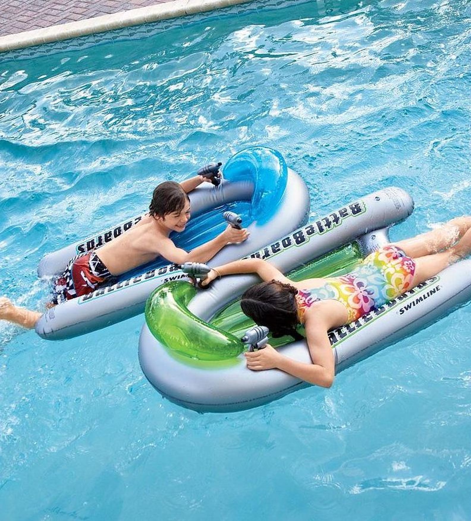 Target Pool Floats With BuiltIn Water Squirters POPSUGAR Family