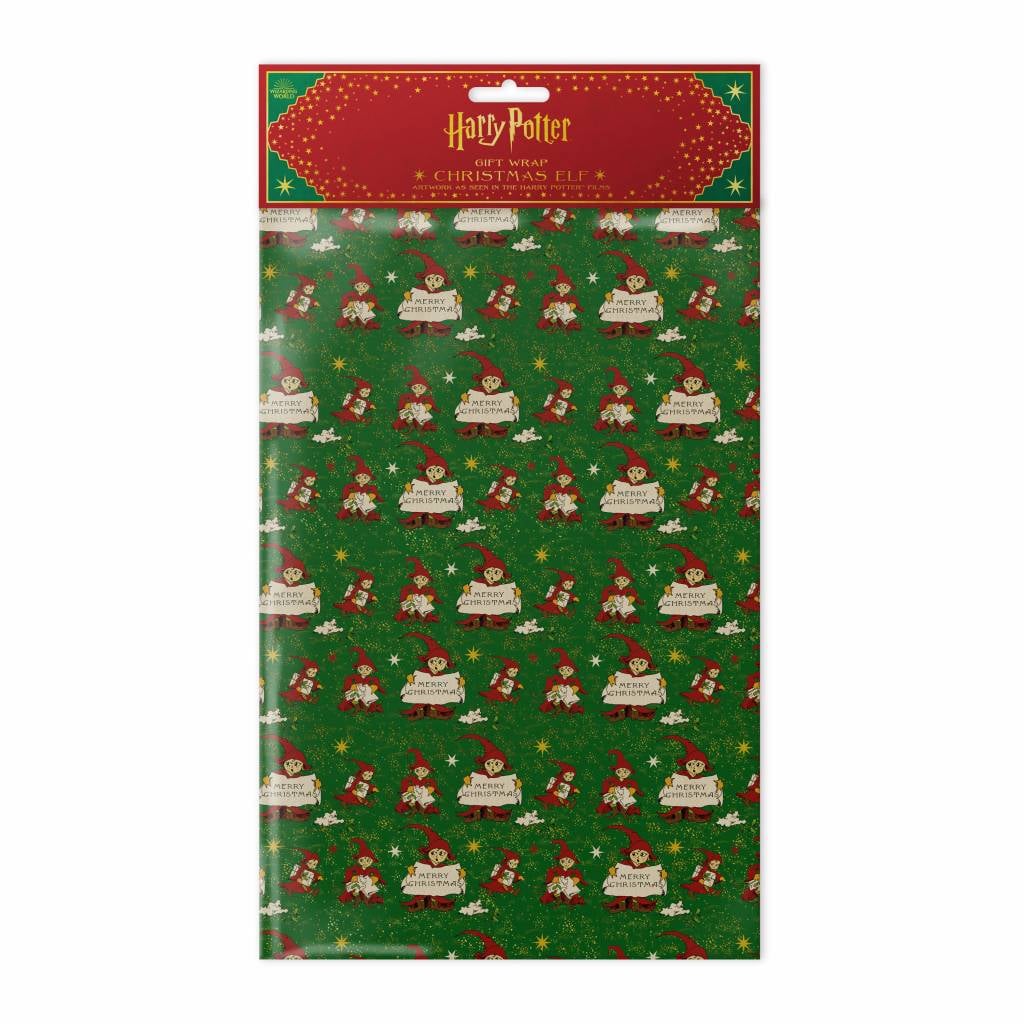 Harry Potter Christmas Elf Gift Wrap