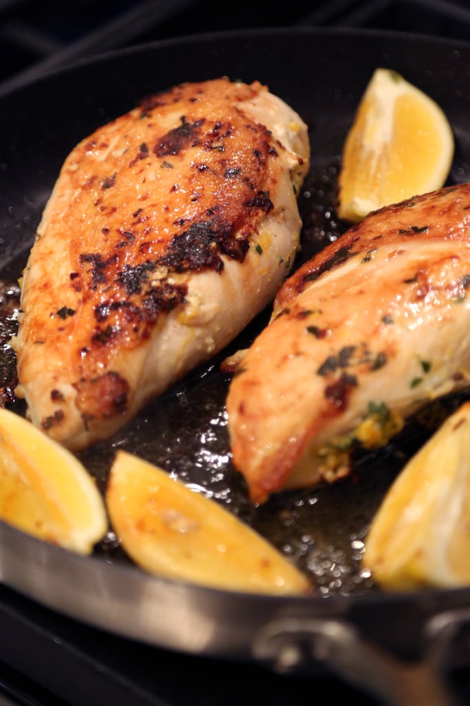 Chrissy Teigen Recipe: John's Tuscan Brick Chicken With Charred Lemons