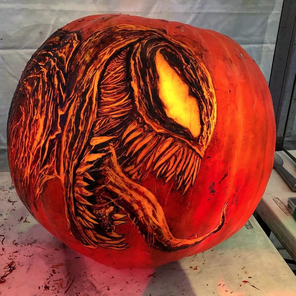 Pumpkin art Venom-Pumpkin-Carvings