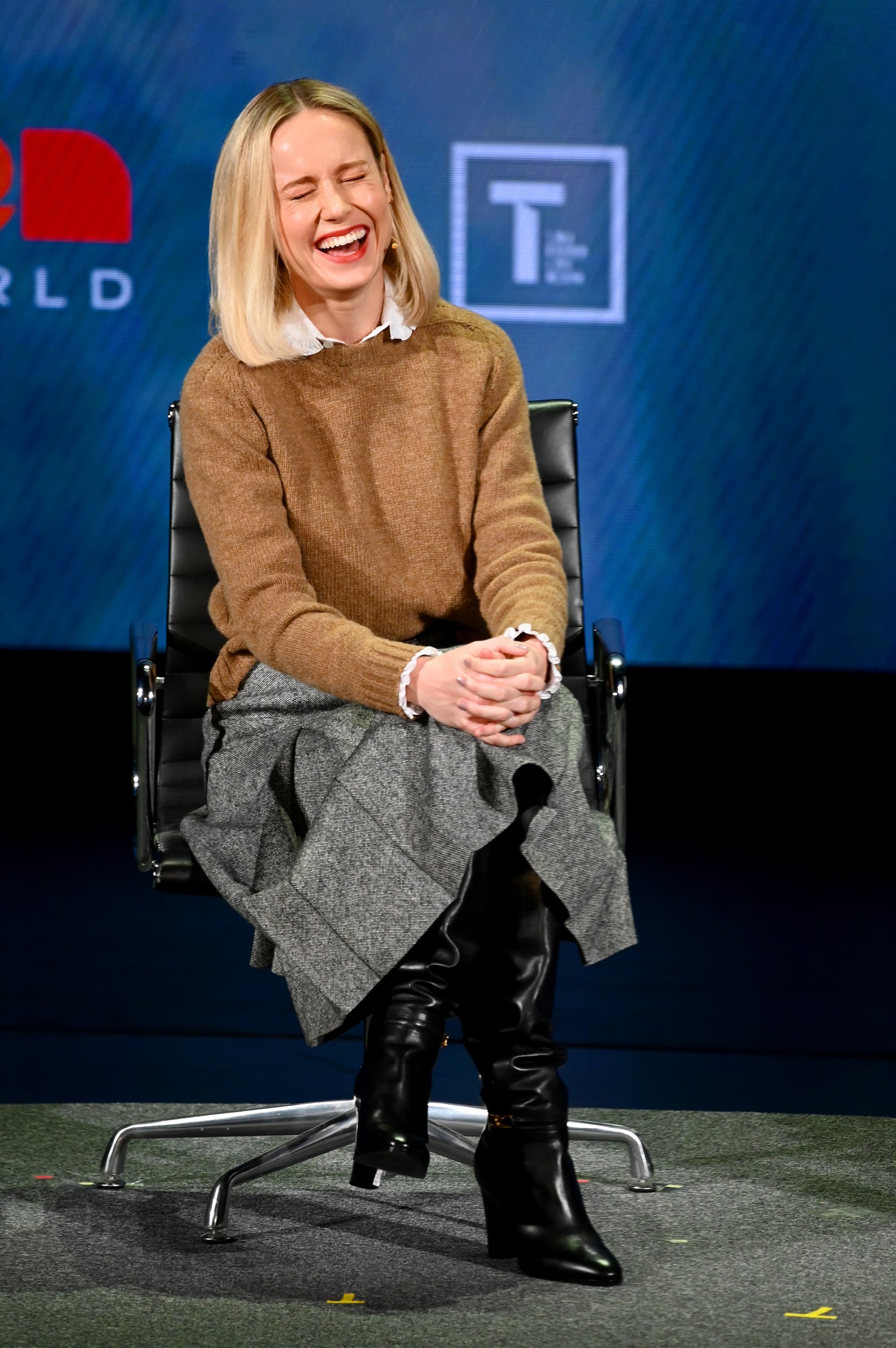 Oprah and Brie Larson French Tuck on Instagram PS Fashion