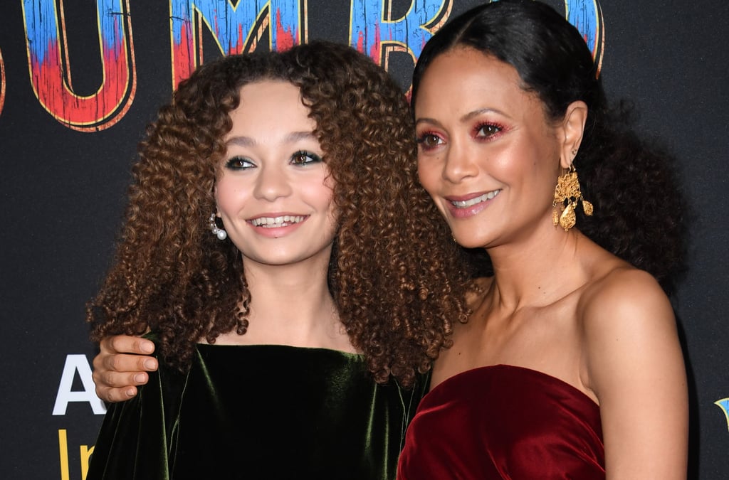 Thandie Newton and Her Family at the Dumbo Premiere in LA