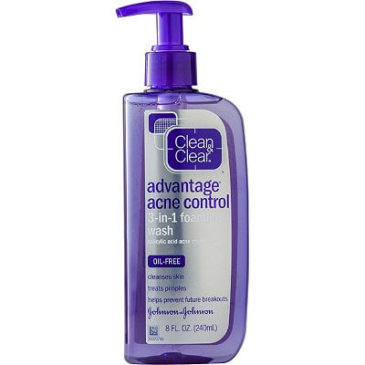 Clean and Clear Advantage Acne Control 3-in-1 Wash | Best ...