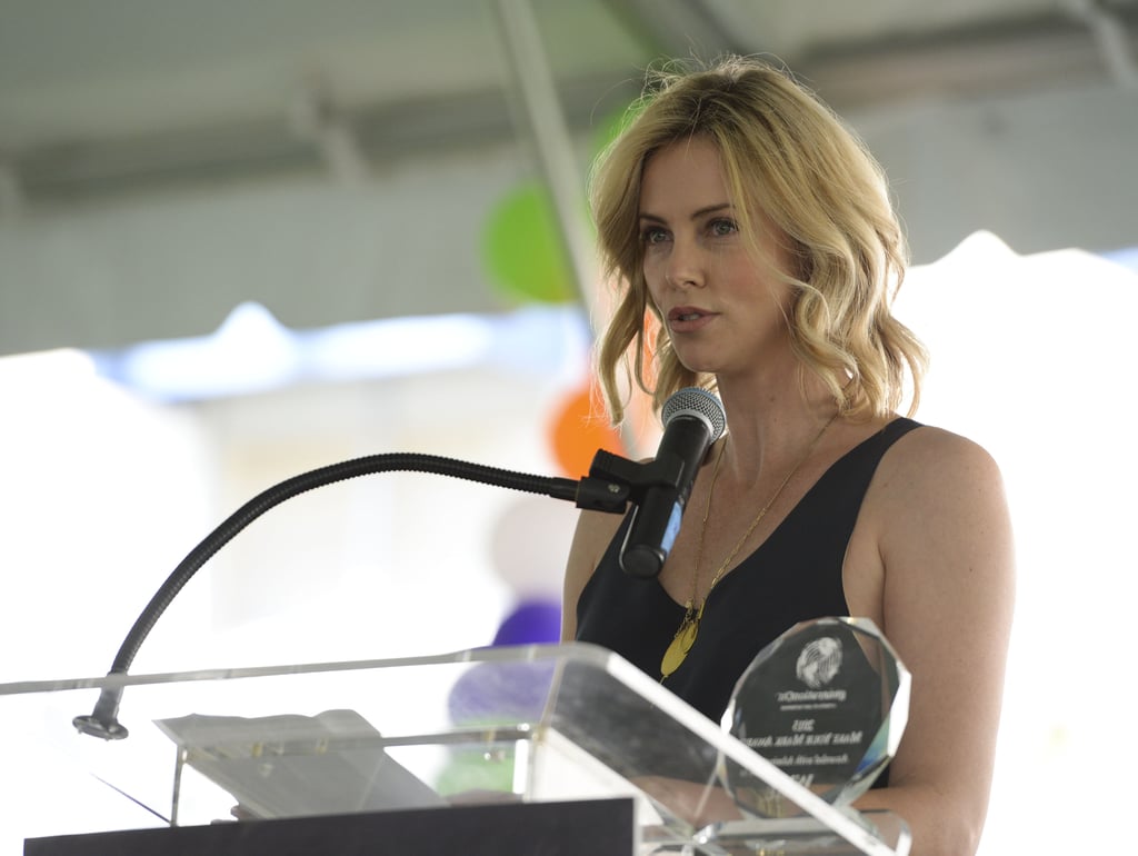 Charlize Theron and Sean Penn at Block Party Event in LA