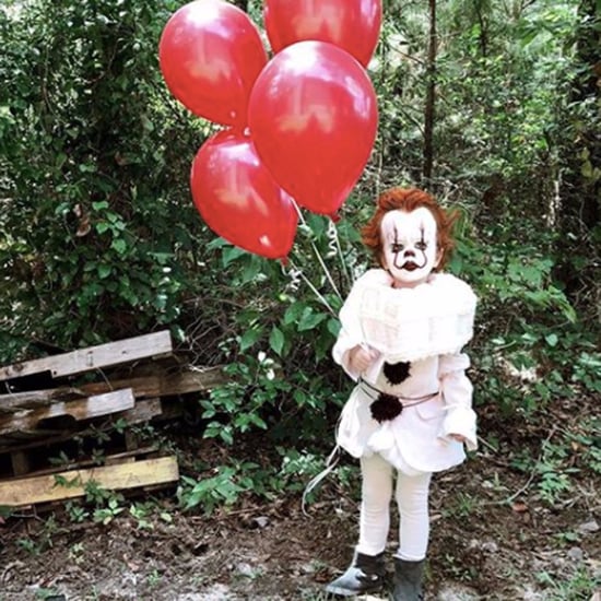 Boy Dressed as Clown From Stephen King's It