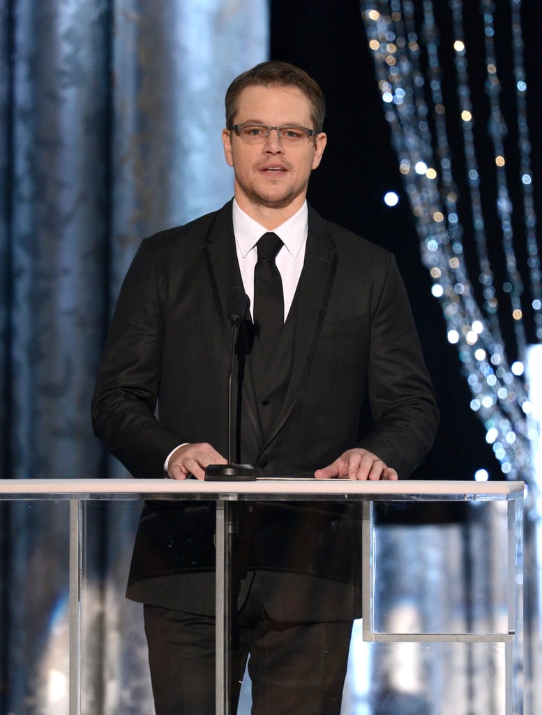 Matt Damon at the SAG Awards 2014