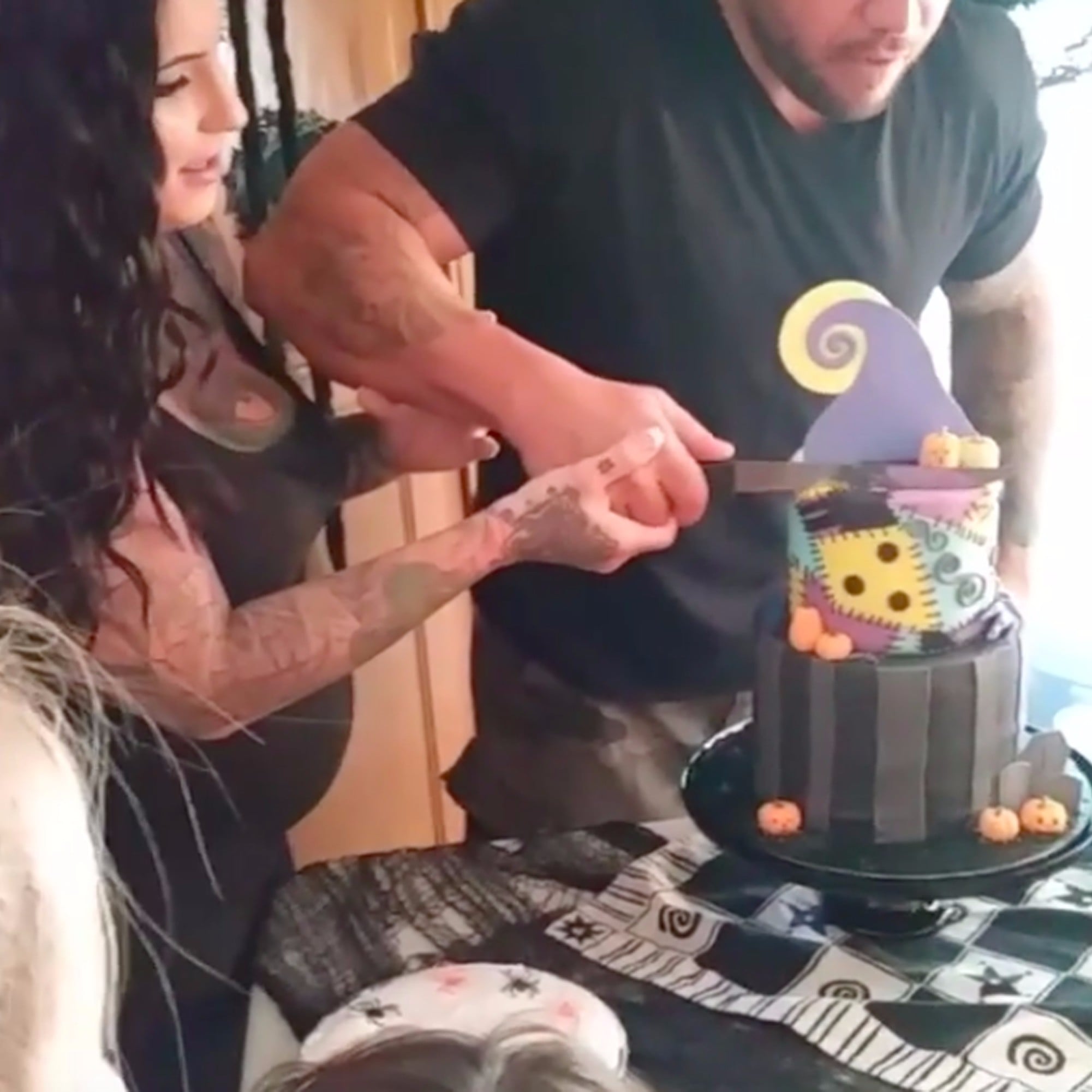 Nightmare Before Christmas Gender Reveal Fake Out | Popsugar Family