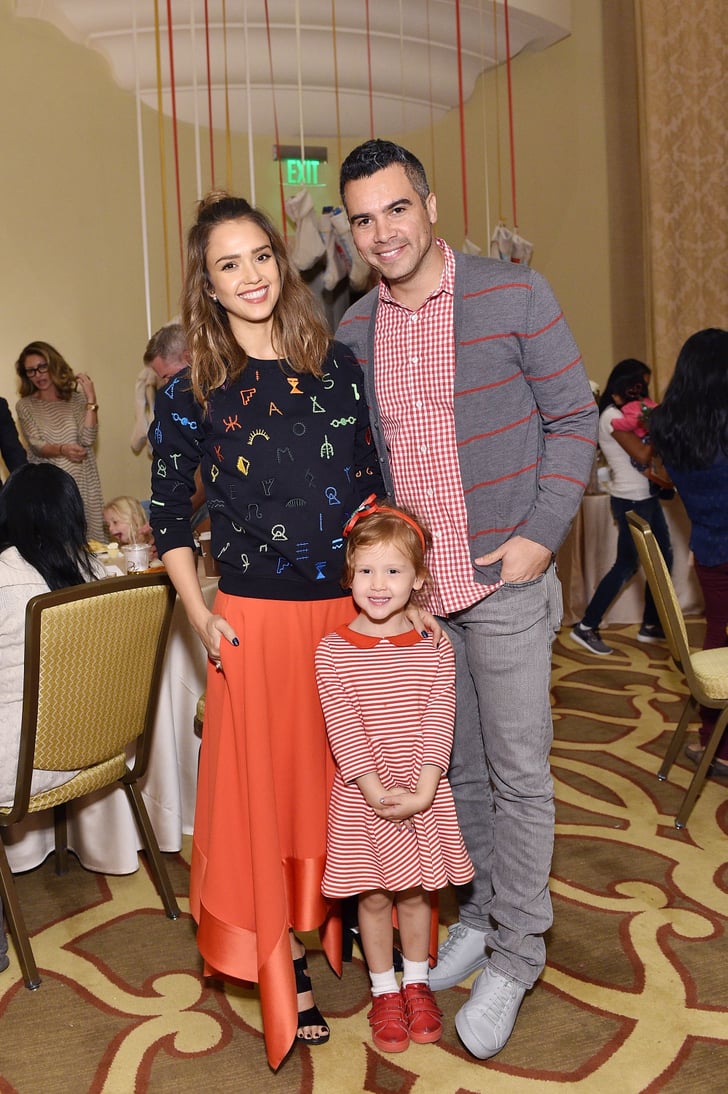 Little Haven showed off her sweet smile at the Baby2Baby ...
