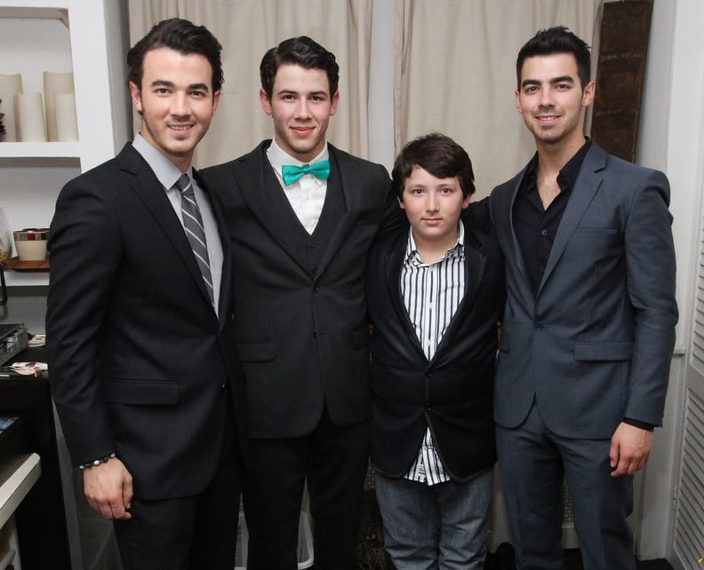 Kevin, Joe, Nick, and Frankie Jonas