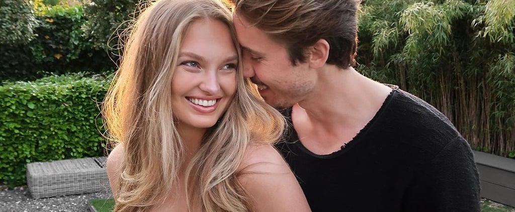 Romee Strijd Announces Her Pregnancy in a Cult Gaia Dress