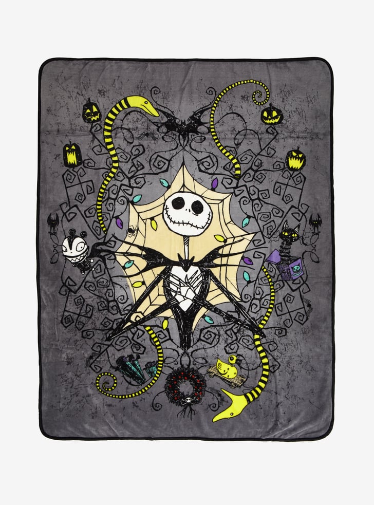 The Nightmare Before Christmas Jack Toys Throw Blanket Hot Topic