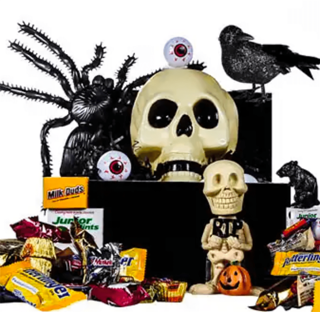 Halloween Spooky Candy Basket