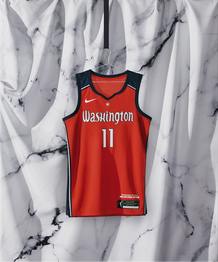 New WNBA Uniform: The Washington Mystics Nike Explorer Edition