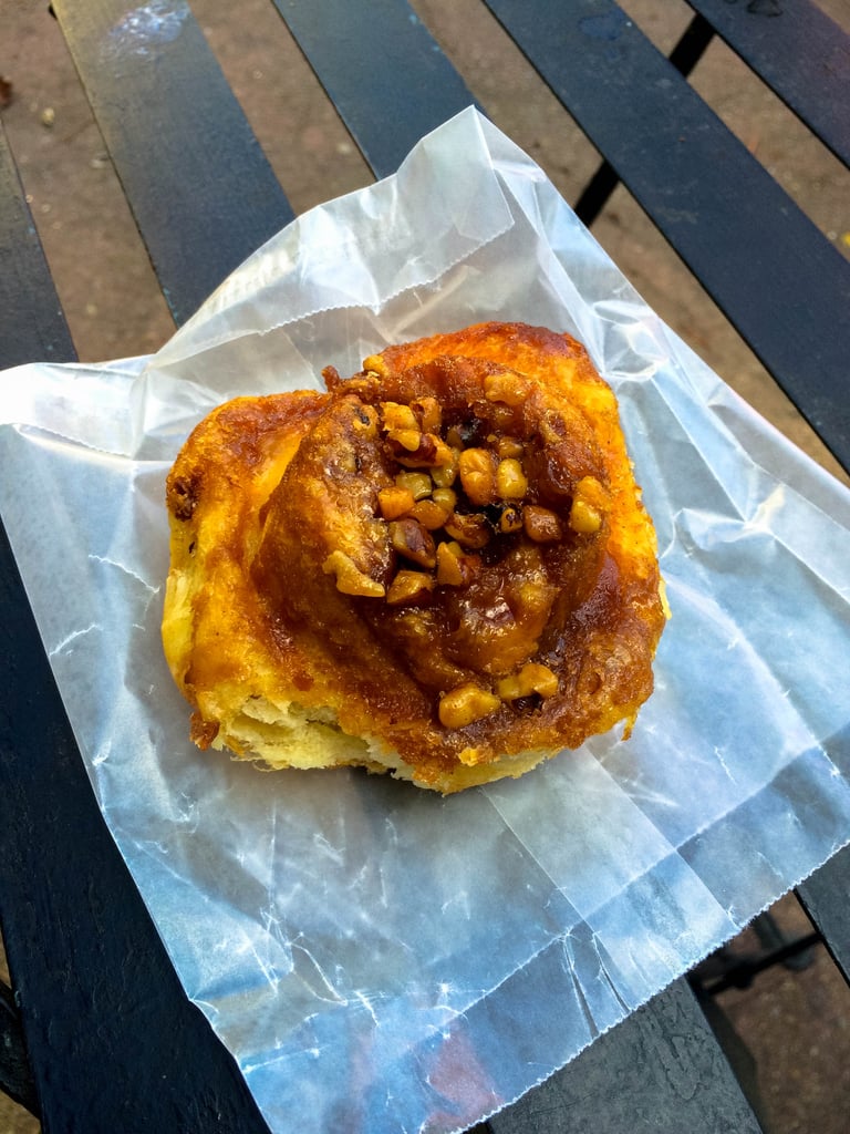 Chances are you will probably have a tough time deciding on what to take home. My advice? Get a small assortment of everything. Yes, everything. But whatever you do, don't walk out without a morning bun in hand. They're sticky, gooey, and sprinkled with toasted walnuts and cinnamon — trust me, your taste buds will thank you.