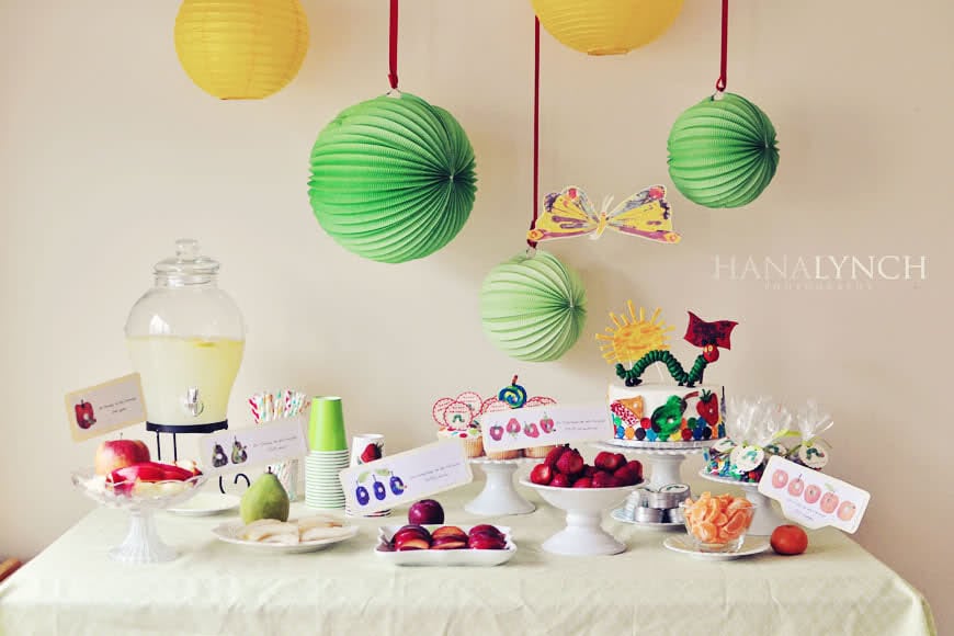 The Very Hungry Caterpillar Birthday Party