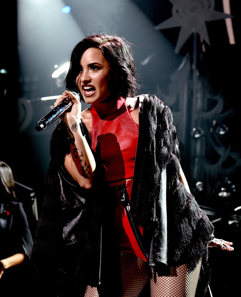 Demi Lovato Performs at the 2015 KISS FM Jingle Ball
